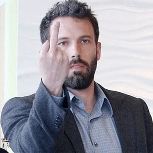 🖕 Стикер «Ben Affleck» для Telegram