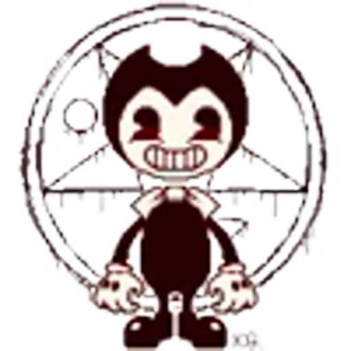 🖤 Эмодзи «Bendy» для Telegram