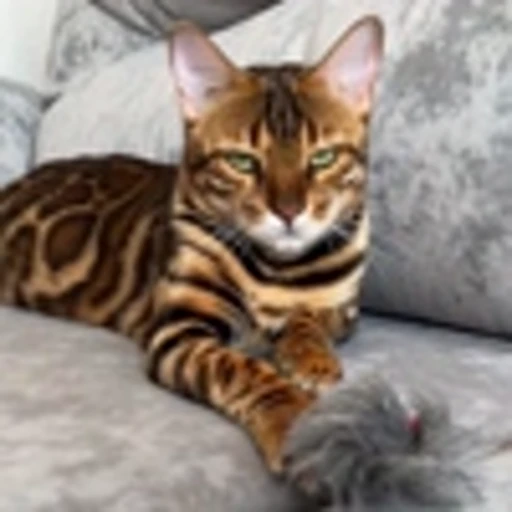 🤩 Эмодзи «Бенгальские котики» для Telegram
