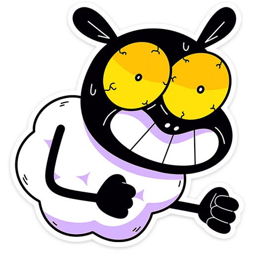 🐏 Стикер «Бенджи без надписей» для Telegram