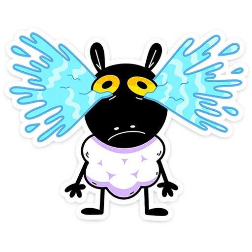 🐏 Стикер «Бенджи без надписей» для Telegram