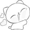 ❤️ Эмодзи «Grey World» для Telegram
