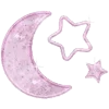 🌙 Эмодзи «🐈 love pink - розовые милашные стики» для Telegram