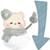 👇 Эмодзи «Happy Xmas» для Telegram