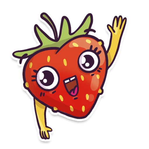 Стикерпак Berries для Telegram — скачать