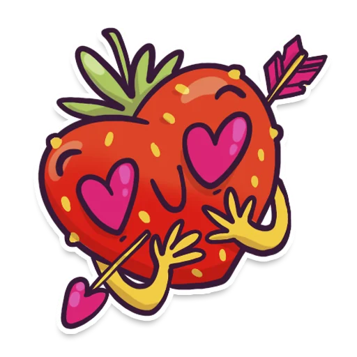 😍 Стикер «Berries» для Telegram