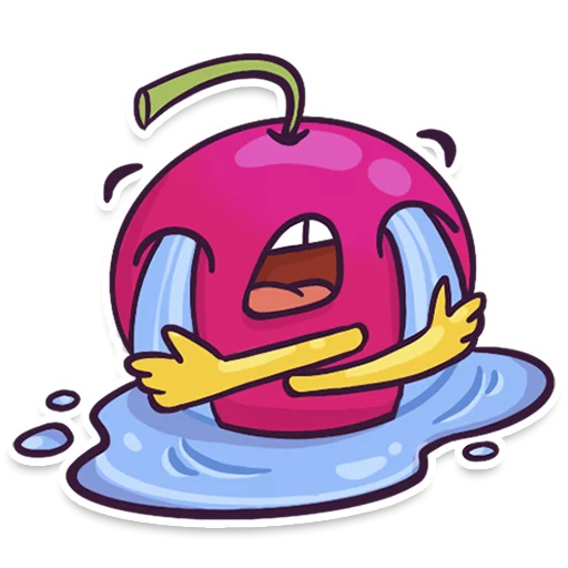 😭 Стикер «Berries» для Telegram