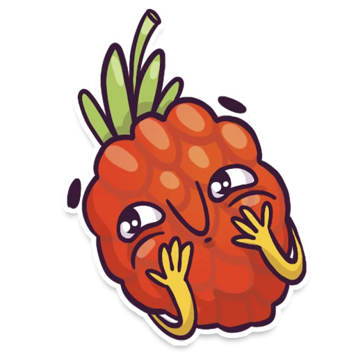 🤗 Стикер «Berries» для Telegram