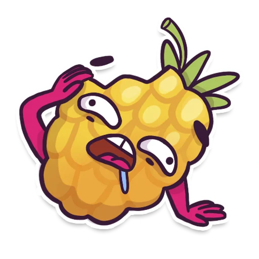 🥴 Стикер «Berries» для Telegram