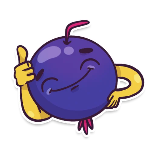 👍 Стикер «Berries» для Telegram