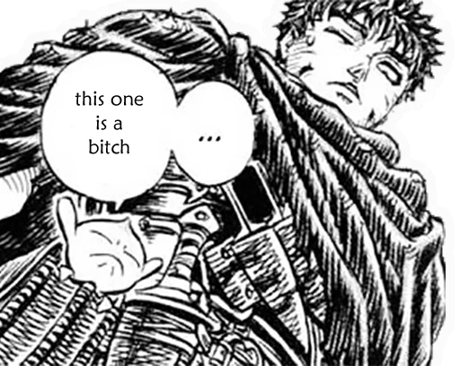 😒 Стикер «Berserk (mamad amadeus)» для Telegram