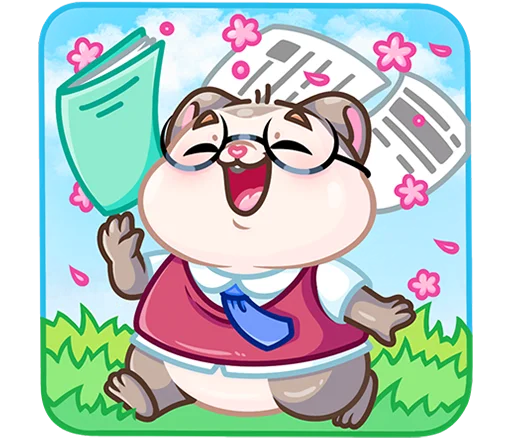 🥰 Стикер «Берт без надписей» для Telegram