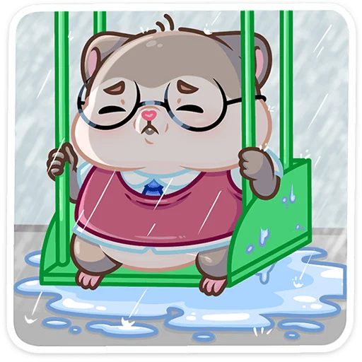 😭 Стикер «Берт без надписей» для Telegram