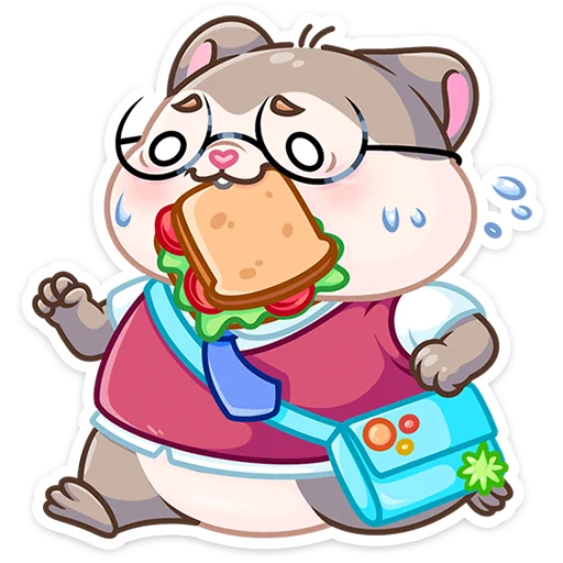 🥪 Стикер «Берт без надписей» для Telegram