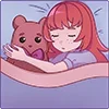 😴 Эмодзи «Берта» для Telegram