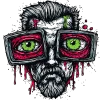 👹 Эмодзи «❤ Набор эмоджи с бешенной эстетикой» для Telegram