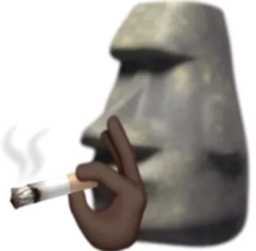 🗿 Стикер «BEST» для Telegram