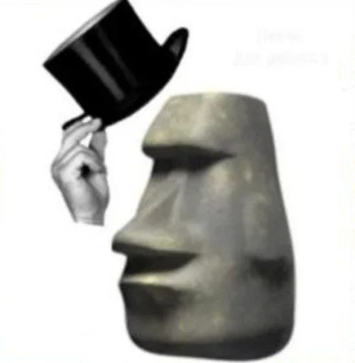 🗿 Стикер «BEST» для Telegram