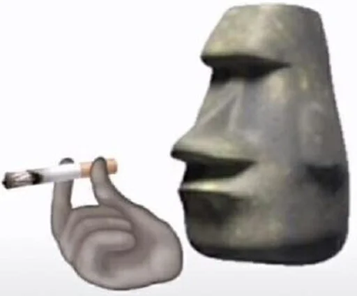 🗿 Стикер «BEST» для Telegram