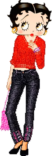 Стикерпак Betty Boop для Telegram — скачать
