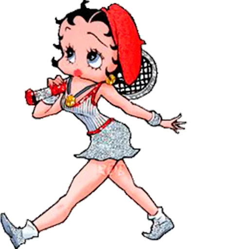 🏸 Стикер «Betty Boop» для Telegram