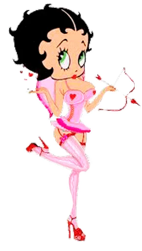 👼 Стикер «Betty Boop» для Telegram