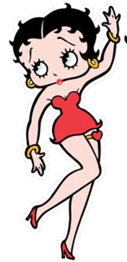 💃 Стикер «Betty Boop» для Telegram