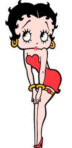 😏 Стикер «Betty Boop» для Telegram