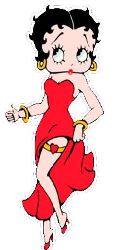 💃 Стикер «Betty Boop» для Telegram