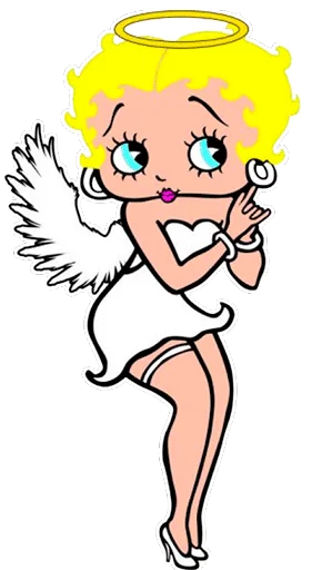 👼 Стикер «Betty Boop» для Telegram