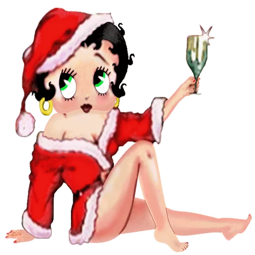 🎄 Стикер «Betty Boop» для Telegram
