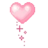 💗 Эмодзи «Розовый пак рандомных миленьких смайлов» для Telegram