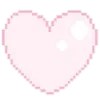 💗 Эмодзи «Розовый пак рандомных миленьких смайлов» для Telegram