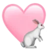 💓 Эмодзи «Розовый пак рандомных миленьких смайлов» для Telegram