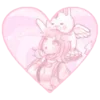 💗 Эмодзи «Розовый пак рандомных миленьких смайлов» для Telegram
