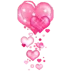 💕 Эмодзи «Розовый пак рандомных миленьких смайлов» для Telegram