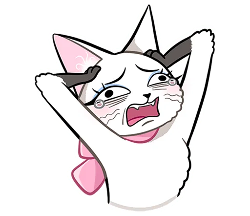 🐱 Стикер «Леди Безе без надписей» для Telegram