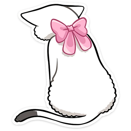 🐱 Стикер «Леди Безе без надписей» для Telegram