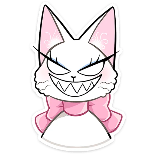 🐱 Стикер «Леди Безе без надписей» для Telegram
