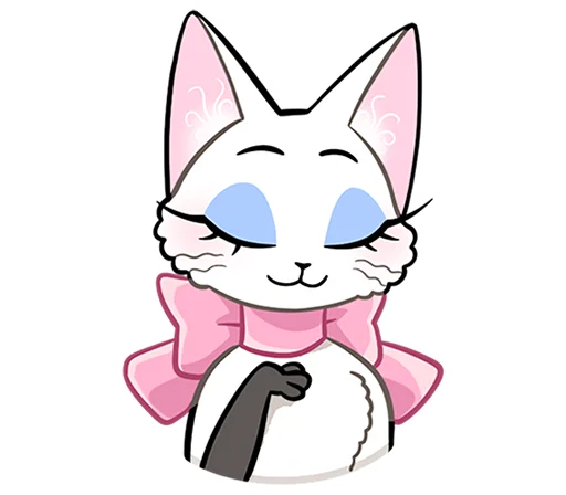 🐱 Стикер «Леди Безе без надписей» для Telegram