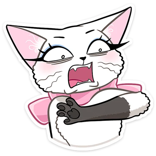 🐱 Стикер «Леди Безе без надписей» для Telegram