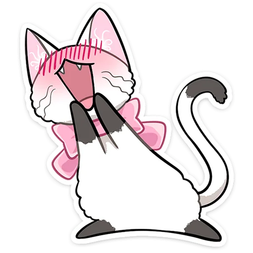🐱 Стикер «Леди Безе без надписей» для Telegram