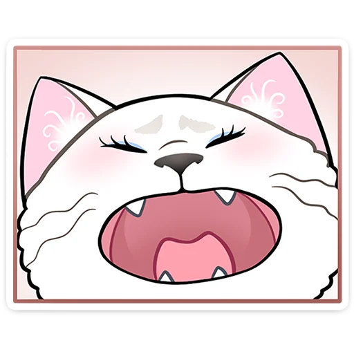 🐱 Стикер «Леди Безе без надписей» для Telegram