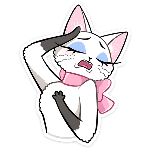 🐱 Стикер «Леди Безе без надписей» для Telegram