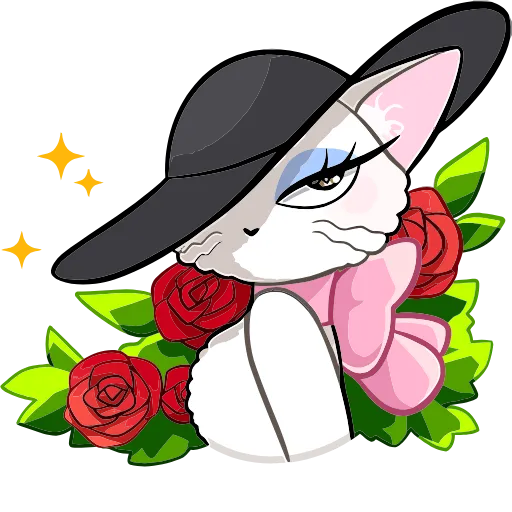 🤩 Эмодзи «Леди Безе» для Telegram