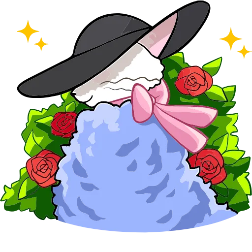 🤩 Эмодзи «Леди Безе» для Telegram