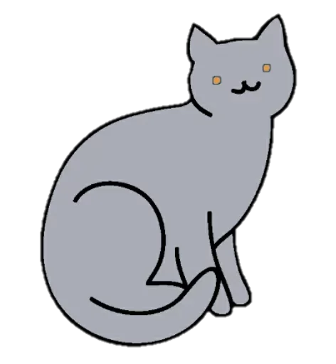 😟 Стикер «Без кота-жизнь не та» для Telegram