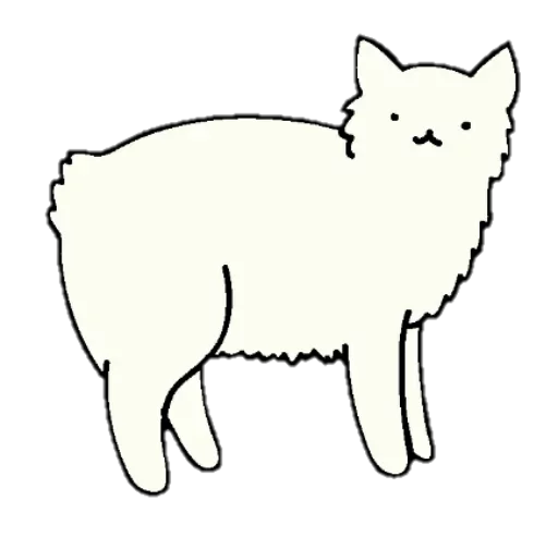 😩 Стикер «Без кота-жизнь не та» для Telegram