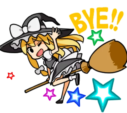 👋 Стикер «Touhou» для Telegram