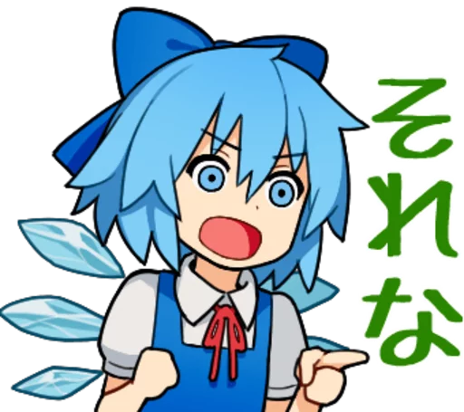 😤 Стикер «Touhou» для Telegram